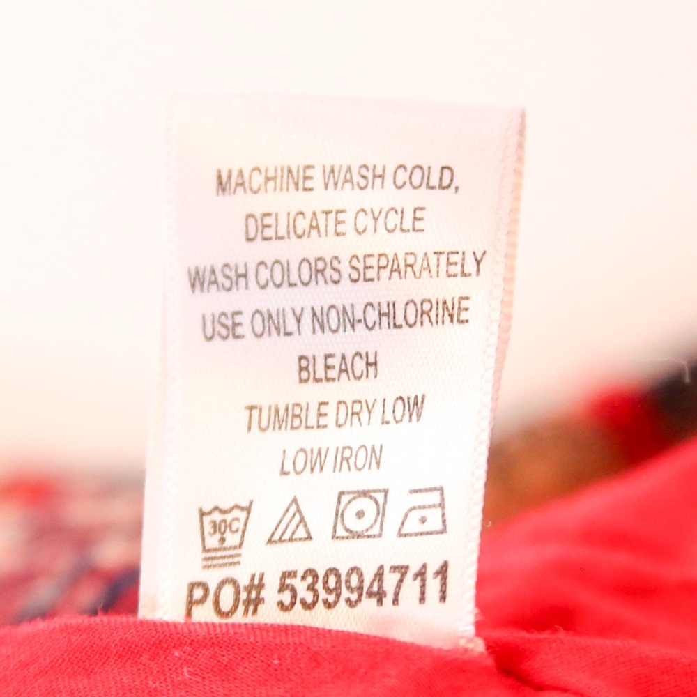 Denim 24/7 Red Floral Handkerchief Hem Skirt – 28W Petite - Picture 9 of 12